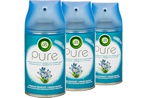 Air Wick odświeżacz powietrza Freshmatic Max wkład uzupełniający Pure wiosenna świeżość – 3 sztuki w opakowaniu