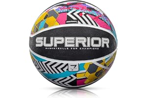 meteor Basketball Children Women Men Sizes 5 6 7 Orange Ideal For Indoor Training Matches Soft Non-Slip Surface High Durabili