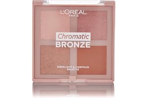 L'Oréal Paris Chromatic brons höjdpunkt och konturpalett 01, 10 g