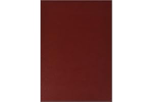 Fellowes 5136001 - Portadas para encuadernar de cartón extra rígido, A4, rojo