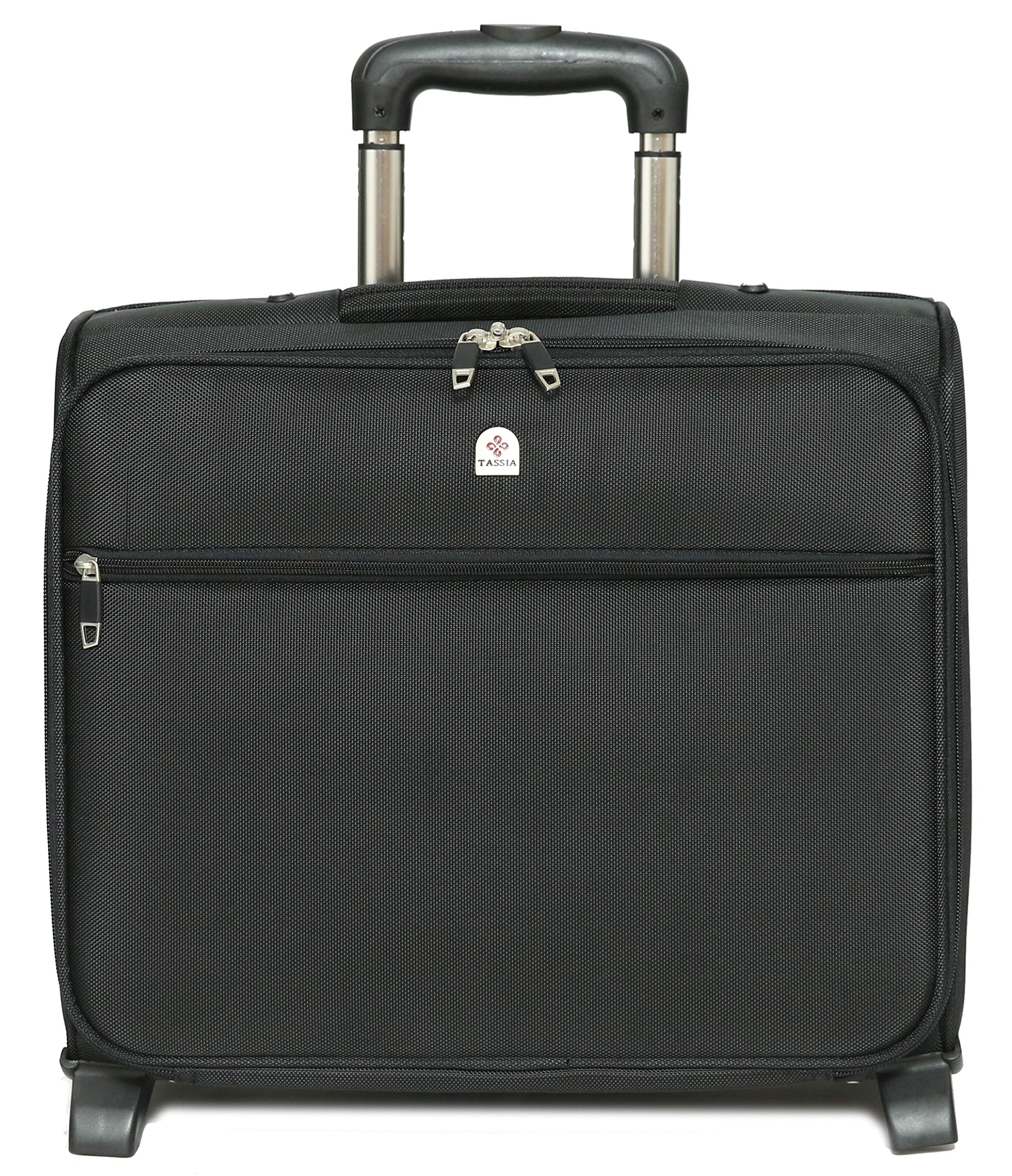 I I LaptopRollkoffer BusinessKoffer mit 2 Rollen Laptopfach bis 16" Weekender