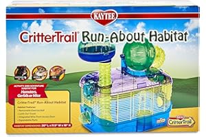 Kaytee CritterTrail Run-About-Habitat für Kleintiere wie Hamster, Rennmäuse und Mäuse