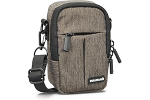 Cullmann Malaga Kompakt "400" Kameratasche für Kompaktkamera, 7 x 12 x 5 cm Braun