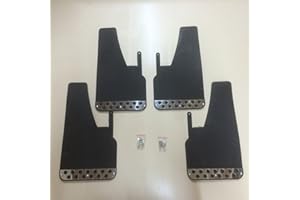 MSA Rally Mudflaps Black X 4 - Universal Fit Mudflaps