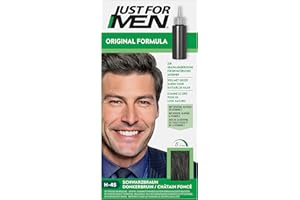 Just For Men Original Formula Farba do Włosów dla Mężczyzn, H45 Ciemnobrązowy, 66 ml