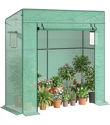 Sekey broeikas foliekas 200x170x77 cm, tomatenkas balkon, stabiel
