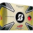 2023 Bridgestone Golf e12 Contact Golf Balls, White