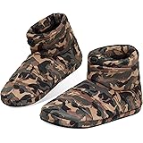 Dunlop Slippers for Men, Fluffy Mens Slipper, Size 7-12, Warm and Cosy Winter House Boots, Funny Presents for Him, 4 to Choos