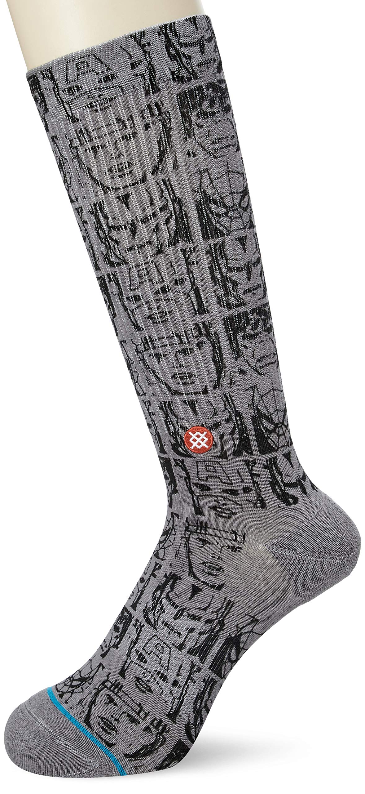 Stance-Marvel-Icons-Socks-Grey-Large