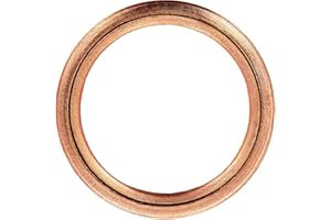 Restagraf - Joint de Vidange Cuivre Rond - Diam. 16 x 22 x 2 mm - Compatible avec un Grand Nombre de Véhicules et de Moteurs - Réf. 7372 - Sachet de 30