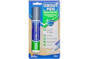 RAINBOW CHALK MARKERS LTD Rainbow Chalk großer Fugenstift – belebt & erneuert veschmutzte Fugen, hinterlässt einen sauberen, frischen Look. grau