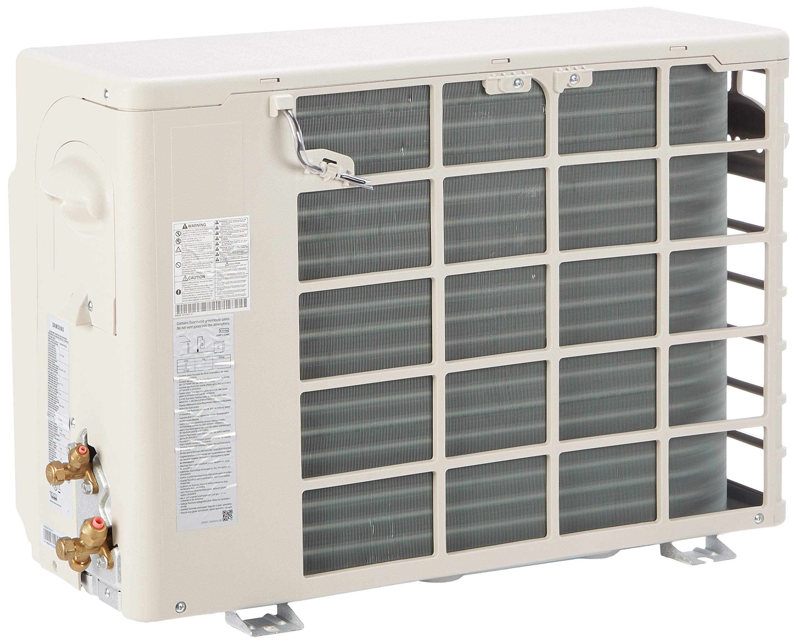 Samsung ar09msfpewqxet Air Conditioner Outdoor Unit weiß Klimaanlage