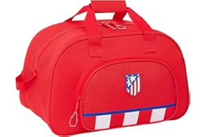 Safta ATLETICO DE Madrid - Borsa sportiva, zaino ideale per bambini di diverse età, comoda e versatile, qualità e resistenza, 40 x 23 x 24 cm, colore rosso, rosso, Estándar, Casual