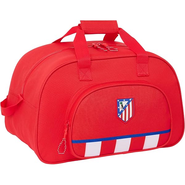 Safta Zaino A Sacco Ufficiale Atletico Madrid, 35x40 Cm, 5L, Leggero E Resistente, Rosso/Blu/Bianco - 3