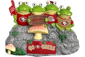 FOCO NFL Unisex Frog Fan Bank