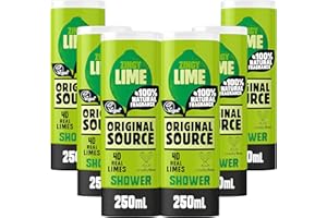 Original Source Zingy Lime Shower Gel, 6x250ml