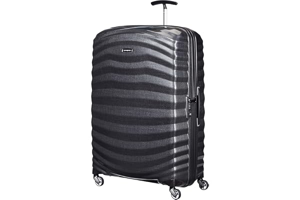 Samsonite Lite -Shock - Spinner XL Suitcase, 81 cm, 124 L, Noir (Noir)