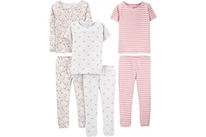 Simple Joys by Carter's Set di Pigiama (Pacco da 3) Bambine e Ragazze