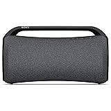 Sony SRS-XG500 - Cassa Bluetooth portatile e resistente ideale per feste con suono potente, effetti luminosi ed autonomia fin