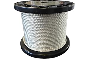 Edelstahlseil 1x19, 100m, 1mm Ø, V4A Seil Edelstahl AISI 316, rostfrei, hart, geringe Dehnung - Tecklenborg, Kegel GmbH