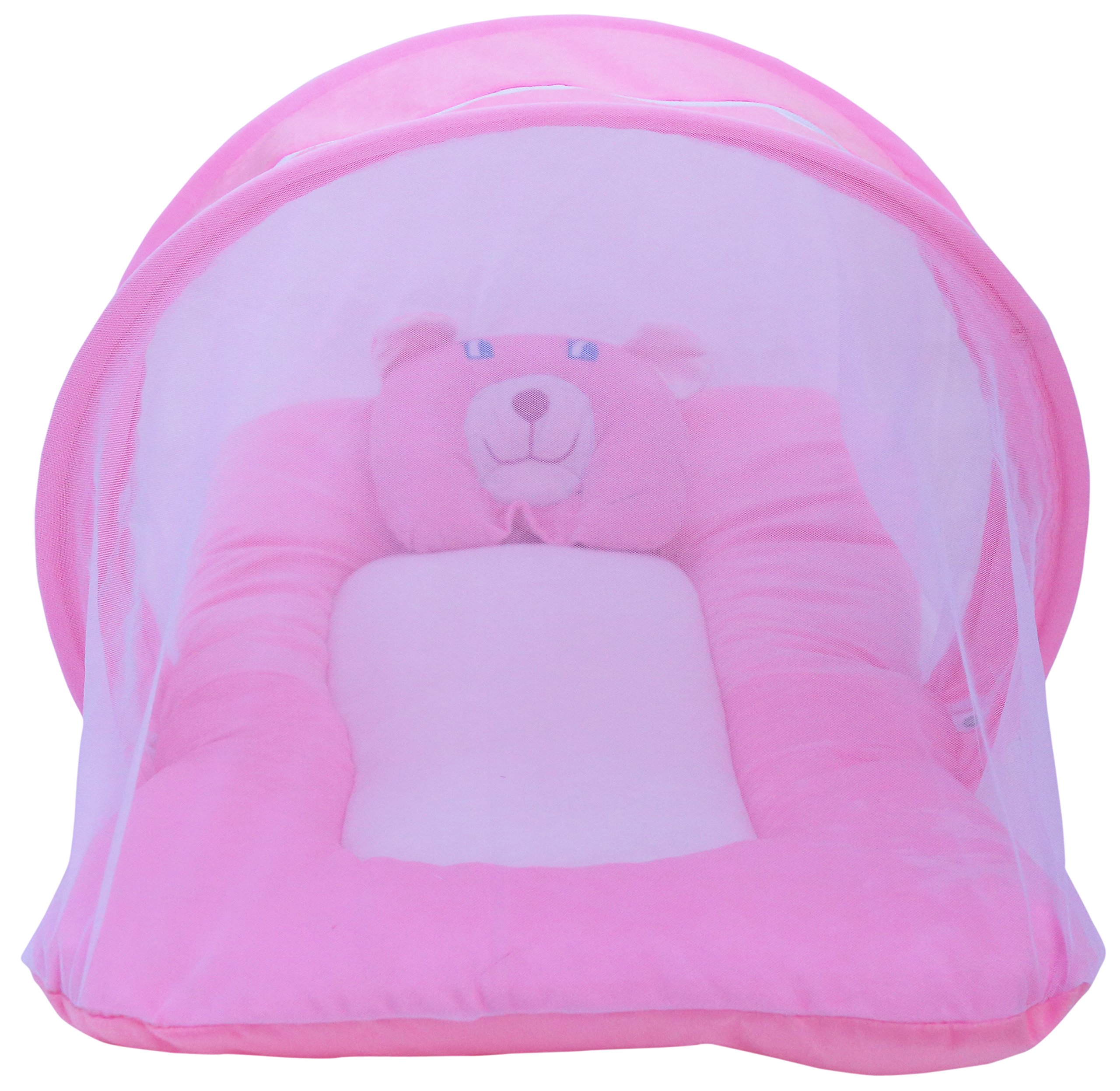 Buy Amardeep and Co Toddler Polyester Mattress with Mosquito Net (Pink
