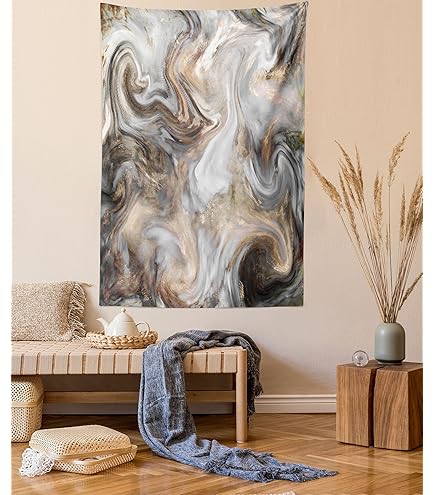 Wandteppich Microfaser - Flauschiger Wandbehang 'Terrasse Eines Italienischen Restaurants Am Meer'