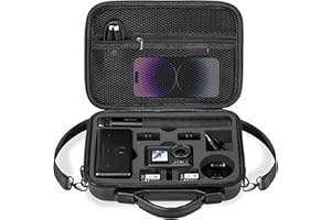 Tomat Osmo Action 5 Pro Tasche Case Hartschalentasche Reisetasche Tragetasche Für DJI Action 3/Action 4/ Action 5 Pro Kamera Zubehör