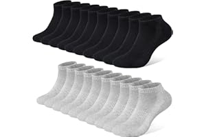 FALARY 10 Pack Skarpety Męskie Damskie Skarpetki Stopki Bawełniane