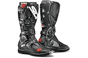 Sidi Mfire3 Crossfire 3 Noir-Rouge Fluo 44Homme