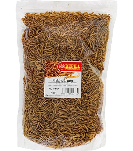 Vermi Essiccati Per Uccelli Selvatici - 15kg, Ricchi Di Proteine, Per Giardino - Foto 9