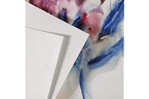 CANSON Montval® Lot de 10 feuilles de carton pour aquarelle 300 g/m² 50 x 65 cm