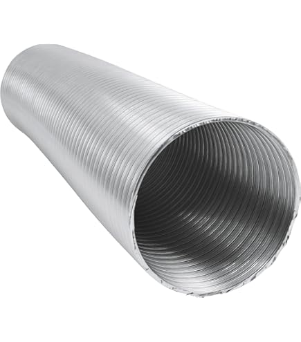 Rosetta Da Parete Con Flangia 125 Mm Bianca - Per Tubi Flessibili D'Aria - Foto 12