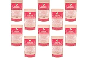 ‎NOSUGARSUGAR Pink Himalaya Salz, feine Körnung, Perfekt für Salzstreuer, 1 kg (Steinsalz / Kristallsalz aus Pakistan) 1kg 2kg 5kg 10kg 25kg wählbar mit großem Mengenrabatt (10 KG)