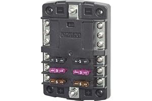 Blue Sea Systems Bloques de fusibles ATO/ATC de la Cuchilla ST