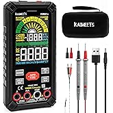 KAIWEETS Digital Multimeter Smart, Rechargeable Multi Meter Automotive with 10000 Counts T-RMS, Measures AC/DC Current Voltag