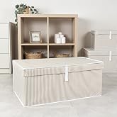 Pazar Kapısı &Ccedil;ok Ama&ccedil;lı D&uuml;zenleyici Kapaklı Sandık Tipi Kutu Hur&ccedil; Organizer (70 x 40 x 30, Kahverengi)