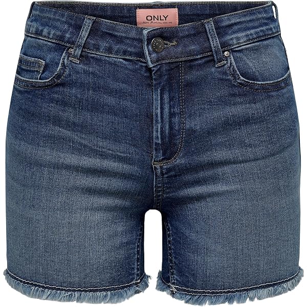 Short Femme ONLY ONLPEMA Lyocell Life DNM – Jean Élastique Confortable & Durable – Look Décontracté Tendance