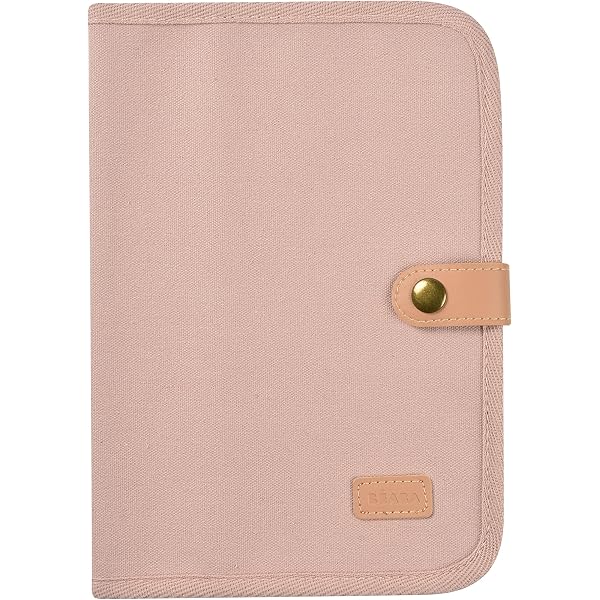 Protège Carnet De Santé En Gaze De Coton Jeanne - Made In France - Personnalisable Par Broderie - Taille Unique