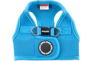 PUPPIA HARNESS SOFT B LIGHT BLUE S