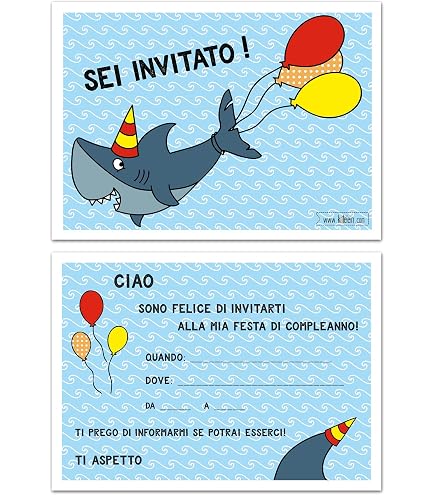 12 Biglietti D'invito A Forma Di Cono Gelato Per Festa Di Compleanno Bambini – Bowling, Bimbi E Bimbe, Formato A6, Stampa UV
