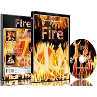 Feuer DVD - Feuer gefilmt in HD - Endlosschleife Kamine, Lagerfeuer, Holzfeuer
