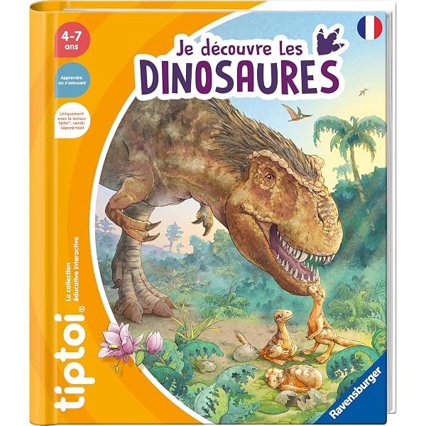 Jeu éducatif Ravensburger Tiptoi Destination Savoir Les dinosaures pas cher