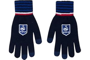 Equipe de FRANCE de football Gants FFF - Collection Officielle Taille Homme
