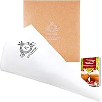 KITCHTIC Premium Baumwolle Spritzbeutel - Extra großer Spritzsack kann zugeschnitten Werden und ist die Ideale…