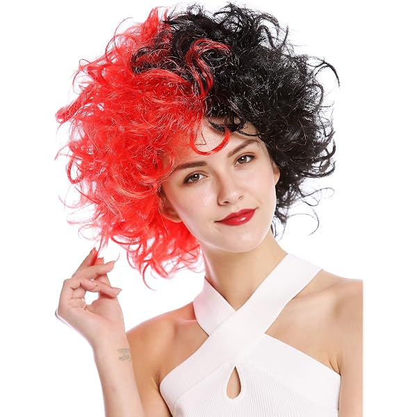 WIG ME UP - 61842-P88 Karneval Fasching Perücke Voluminös Blond