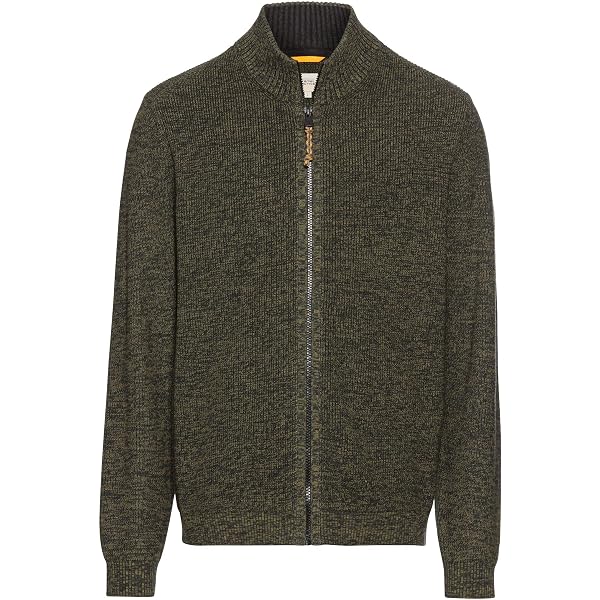 Camel Active Cardigan Uomo 409501-4k05 In Maglia Con Tasche Applicate E Sfumatura Di Colore - 6