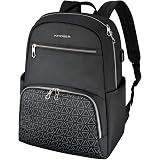 FINPAC Zaino per PC Portatile, Tessuto Idrorepellente Anti-lacrimogeno *Rosa