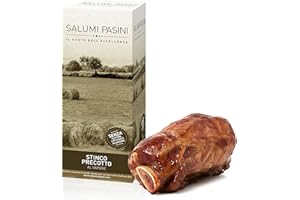 Stinco di Maiale Precotto al Vapore Salumi Pasini® | Scatola da 700g | Senza Glutine e Lattosio