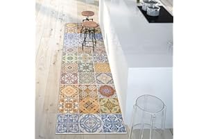 CREARREDA Passatoia cucina in vinile cucina vinile e antiscivolo lavabile 100% made in Italy