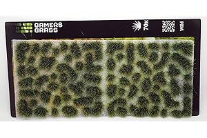 Gamers Grass: Grass Tufts Strong Green (6mm) GG6-SG